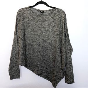 Mossimo Long Sleeve High-Low blouse